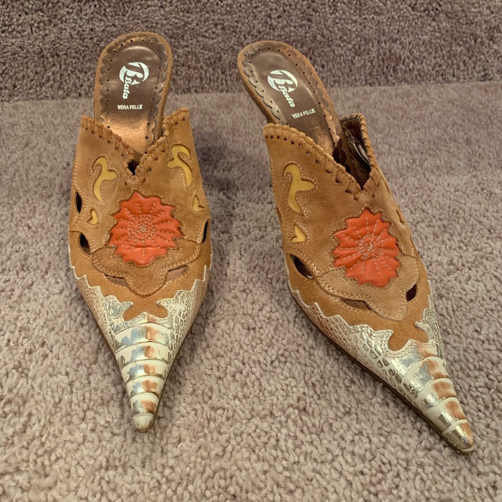 Unique Mule - 4 inch heel